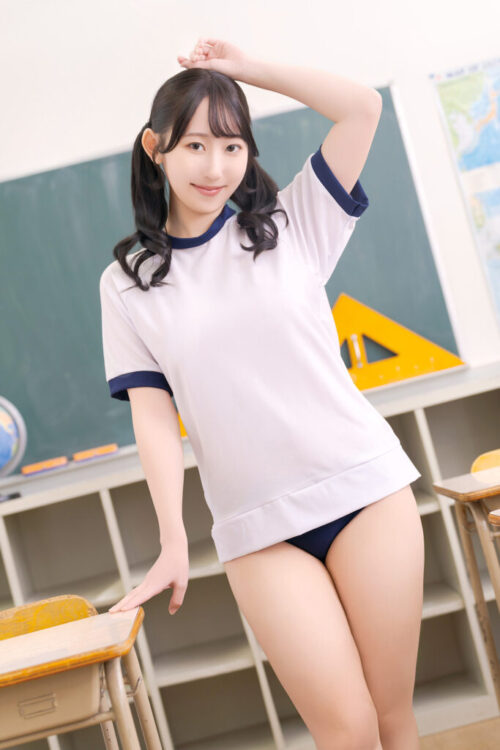 スクールコス　えちえち体操服　萌丈チラ見せブルマ